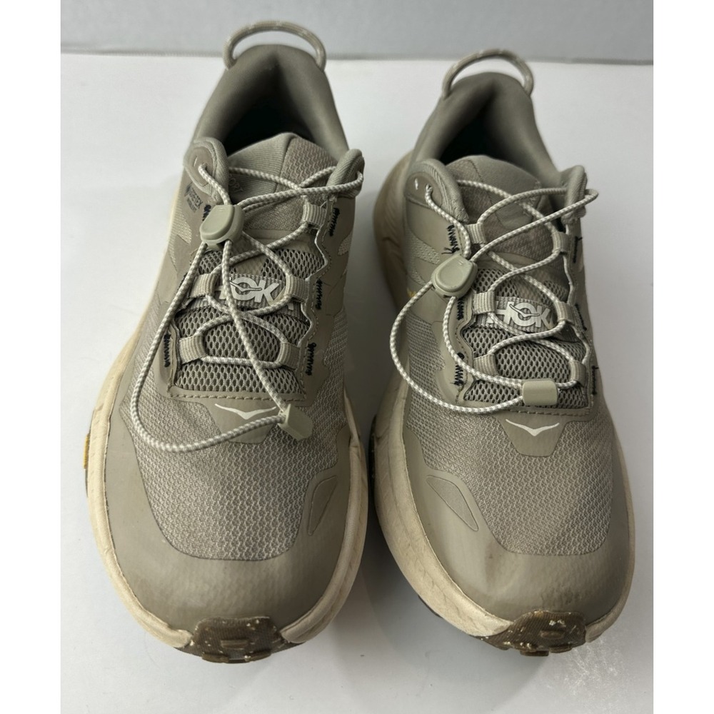Hoka One One Transport GTX Dune Eggnog Gore-Tex Cordura Shoes Womens 7.5B 7.5 - Picture 14 of 14